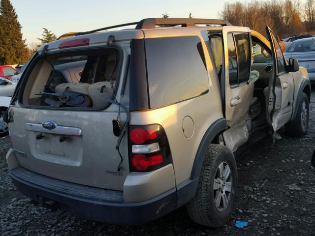 1FMEU73E37UA60007 - 2007 FORD EXPLORER X BEIGE photo 4