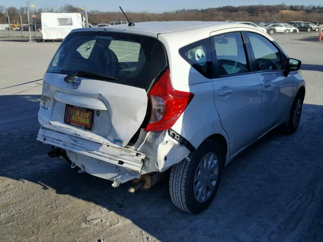 3N1CE2CP6FL369480 - 2015 NISSAN VERSA NOTE WHITE photo 4