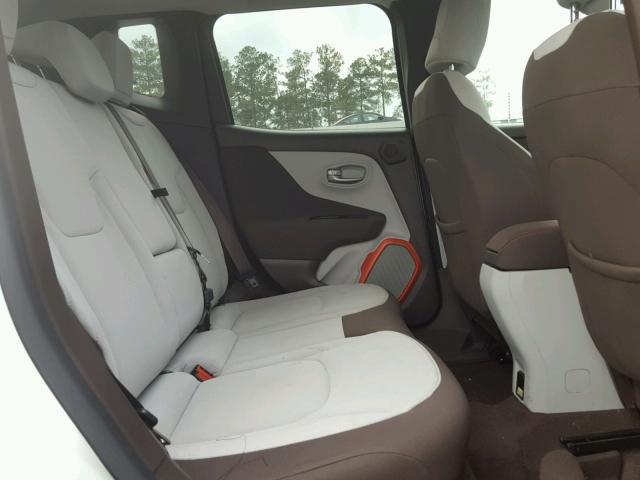 ZACCJABT2FPB30145 - 2015 JEEP RENEGADE L WHITE photo 6