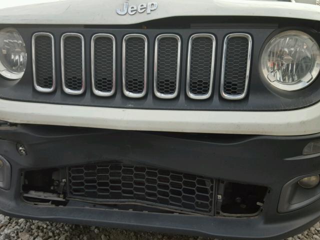 ZACCJABT2FPB30145 - 2015 JEEP RENEGADE L WHITE photo 9