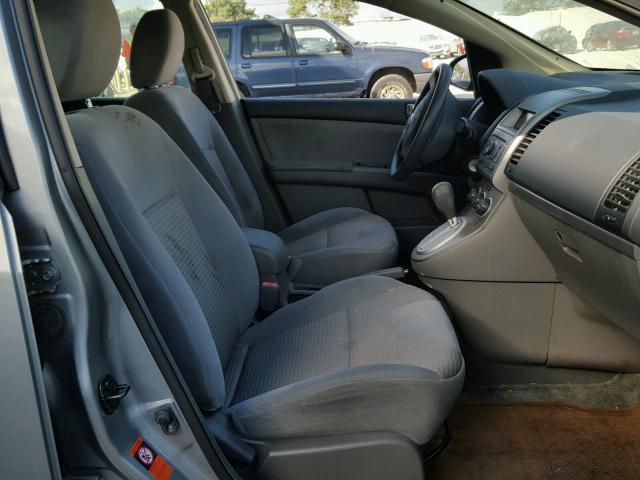 3N1AB61E78L635620 - 2008 NISSAN SENTRA 2.0 GRAY photo 5