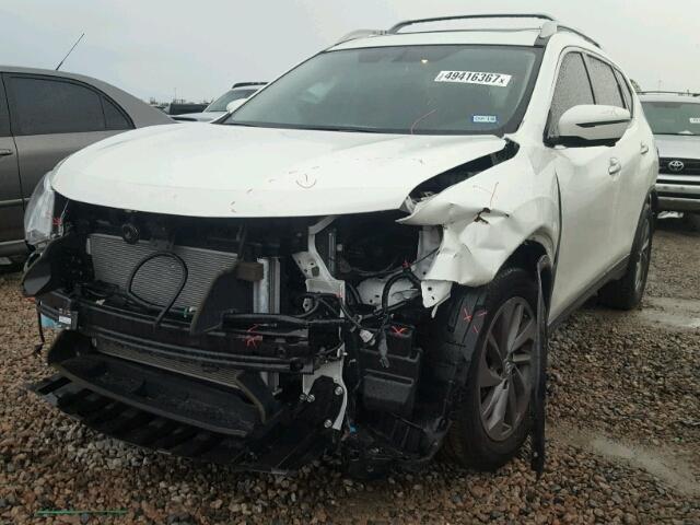 5N1AT2MT2GC877511 - 2016 NISSAN ROGUE S WHITE photo 2