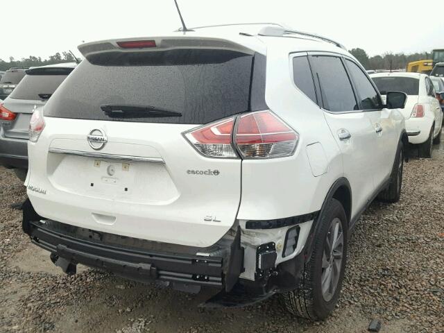 5N1AT2MT2GC877511 - 2016 NISSAN ROGUE S WHITE photo 4