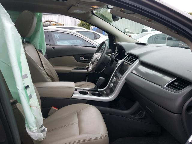 2FMDK3J93DBB21356 - 2013 FORD EDGE SEL GREEN photo 5