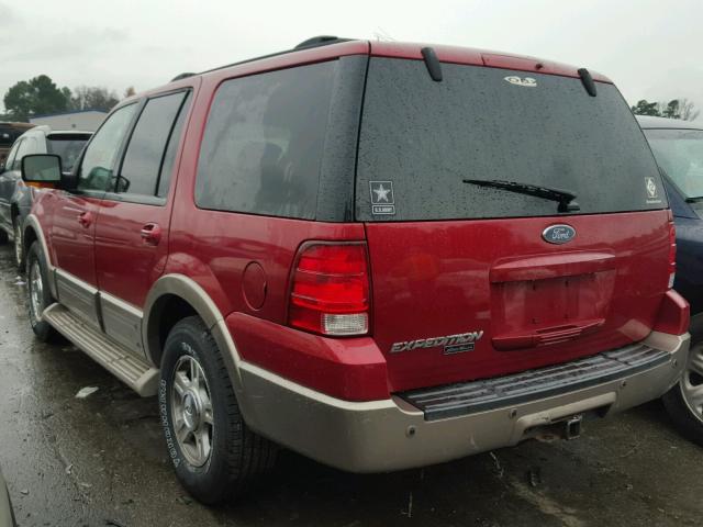 1FMFU18LX4LA54327 - 2004 FORD EXPEDITION BURGUNDY photo 3