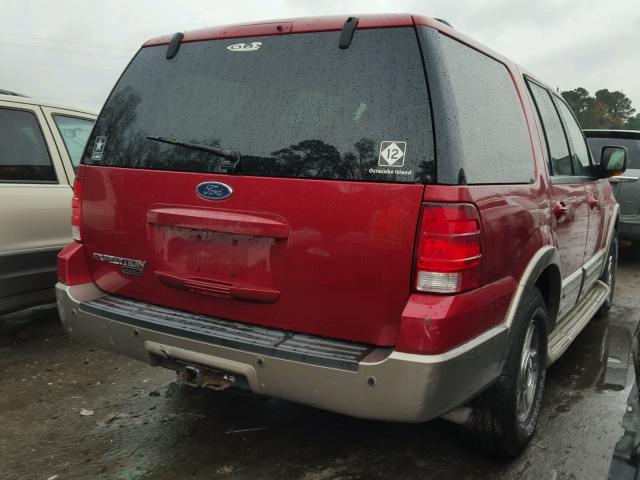 1FMFU18LX4LA54327 - 2004 FORD EXPEDITION BURGUNDY photo 4