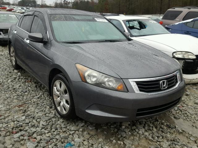 1HGCP26768A130235 - 2008 HONDA ACCORD EX GRAY photo 1