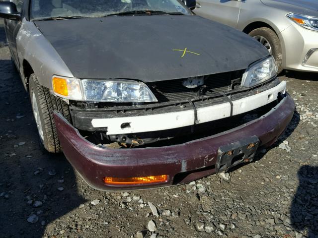 1HGCD5654TA171867 - 1996 HONDA ACCORD EX BLACK photo 9