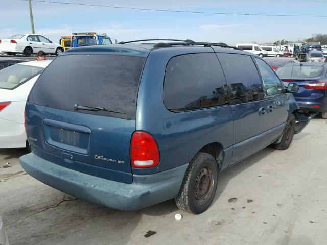 2B4GP44G1YR612294 - 2000 DODGE GRAND CARA BLUE photo 4