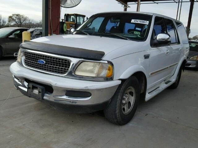 1FMEU1765VLB56692 - 1997 FORD EXPEDITION WHITE photo 2