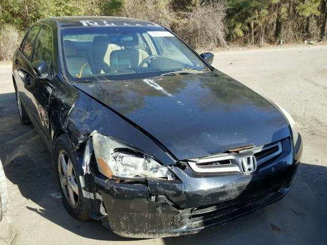 1HGCM56614A012721 - 2004 HONDA ACCORD EX BLACK photo 1