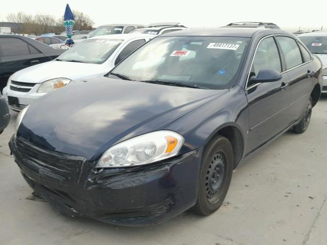 2G1WB58K979382979 - 2007 CHEVROLET IMPALA LS BLUE photo 2