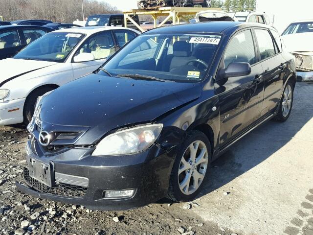 JM1BK344791237559 - 2009 MAZDA 3 S BLACK photo 2