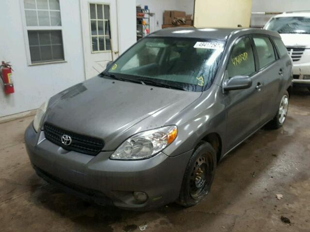 2T1KR30E07C663614 - 2007 TOYOTA COROLLA MA GRAY photo 2