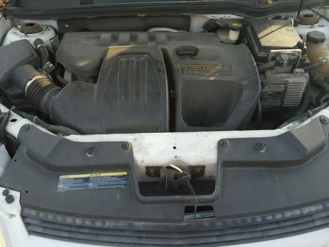 1G1AK55F177318485 - 2007 CHEVROLET COBALT LS WHITE photo 7