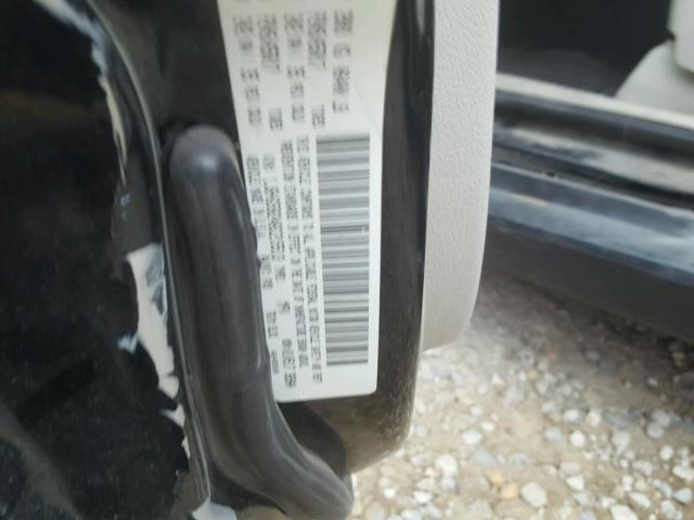 1J8HG58246C215513 - 2006 JEEP COMMANDER BLACK photo 10