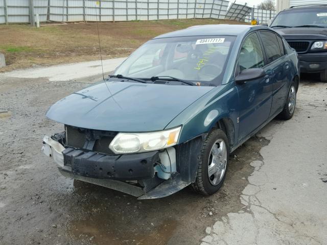 1G8AZ58F07Z154398 - 2007 SATURN ION LEVEL GREEN photo 2