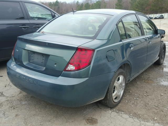 1G8AZ58F07Z154398 - 2007 SATURN ION LEVEL GREEN photo 4