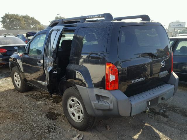 5N1AN08U48C505879 - 2008 NISSAN XTERRA OFF BLACK photo 3