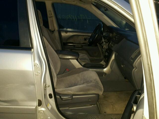 2HKYF18494H612723 - 2004 HONDA PILOT EX SILVER photo 5