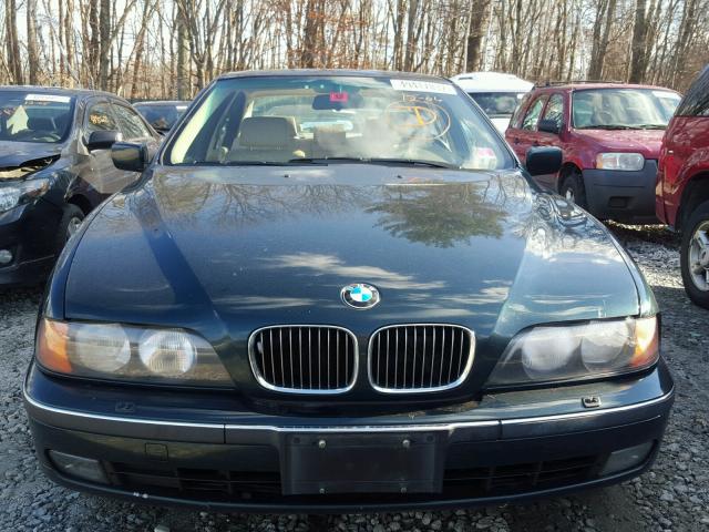 WBADN6336XGM60547 - 1999 BMW 540 I AUTO GREEN photo 9