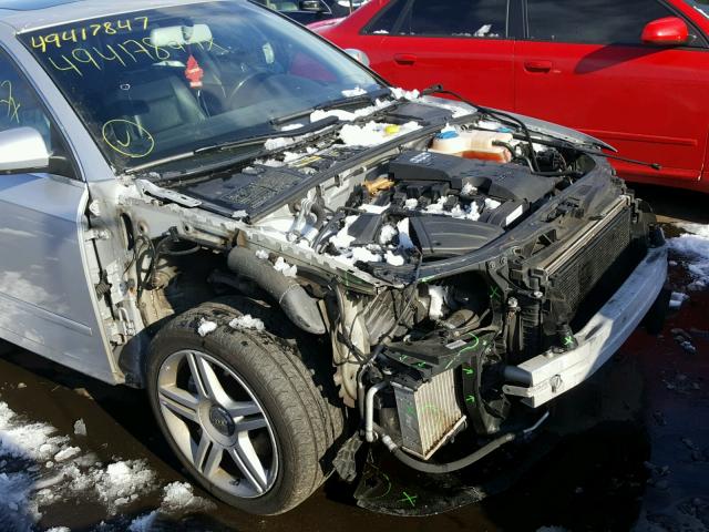 WAUDF78E07A114851 - 2007 AUDI A4 2.0T QU SILVER photo 9