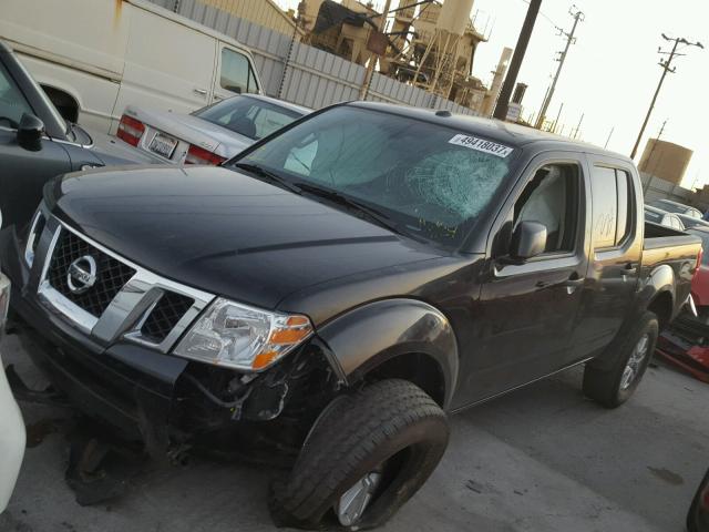 1N6AD0ER3GN736134 - 2016 NISSAN FRONTIER S BLACK photo 2