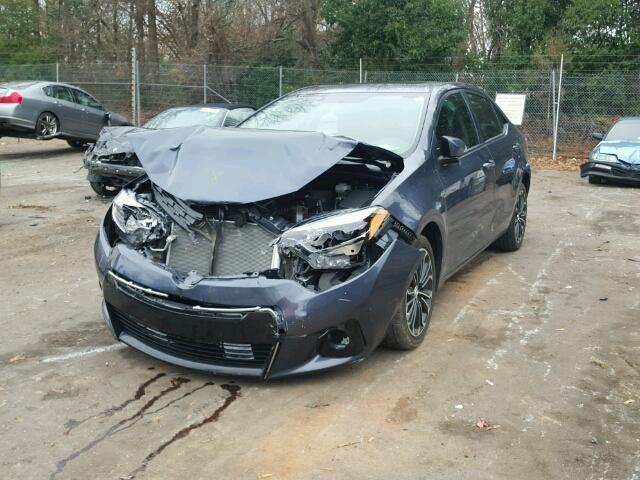 5YFBURHE7GP413910 - 2016 TOYOTA COROLLA L CHARCOAL photo 2