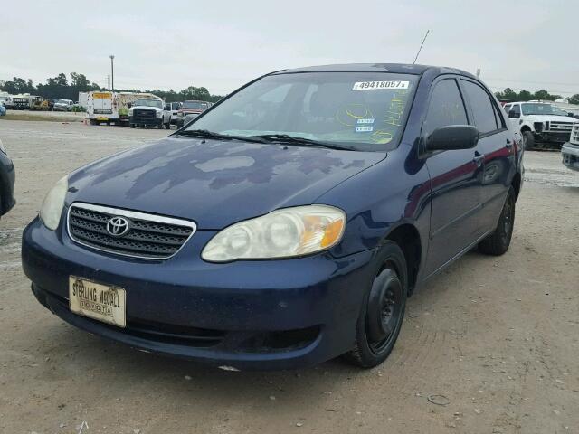 JTDBR32EX70113117 - 2007 TOYOTA COROLLA CE BLUE photo 2