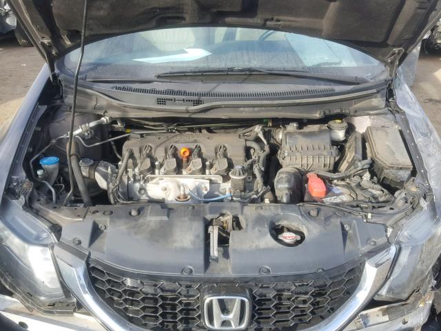 19XFB2F95DE058110 - 2013 HONDA CIVIC EXL 银色 照片 7