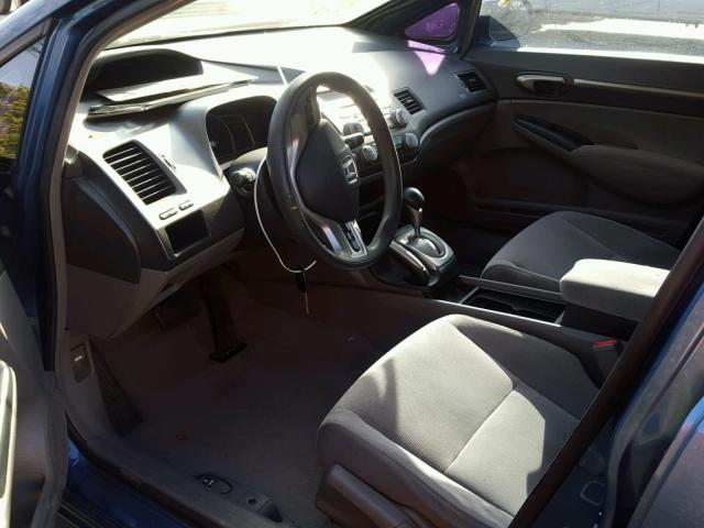 1HGFA16867L089626 - 2007 HONDA CIVIC EX Mavi fotoğraf 5