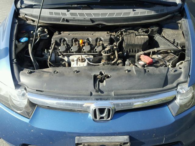 1HGFA16867L089626 - 2007 HONDA CIVIC EX Mavi fotoğraf 7
