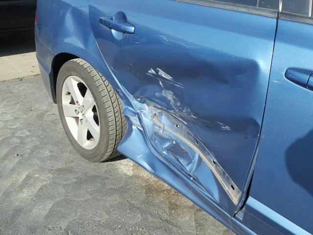 1HGFA16867L089626 - 2007 HONDA CIVIC EX Mavi fotoğraf 9