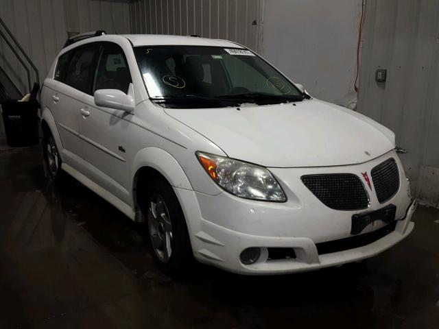 5Y2SL65827Z442334 - 2007 PONTIAC VIBE WHITE photo 1