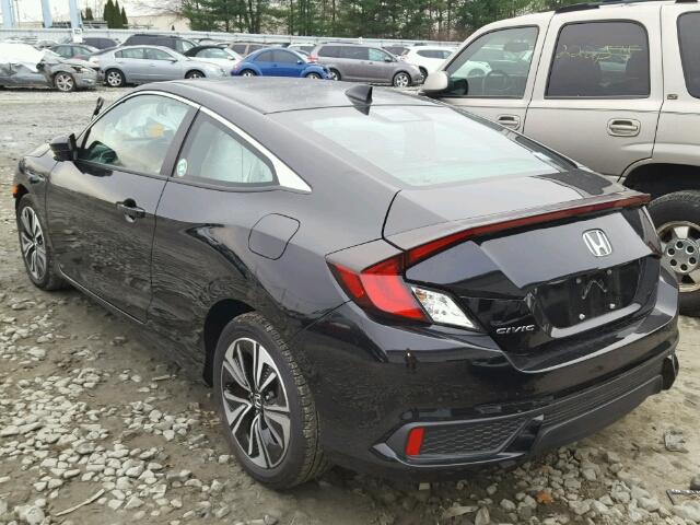 2HGFC3B72HH360845 - 2017 HONDA CIVIC EXL BLACK photo 3