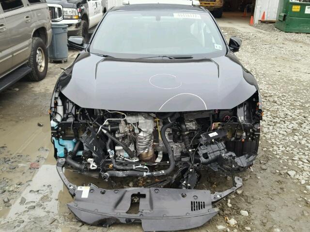 2HGFC3B72HH360845 - 2017 HONDA CIVIC EXL BLACK photo 9