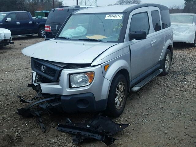 5J6YH17796L005090 - 2006 HONDA ELEMENT EX SILVER photo 2