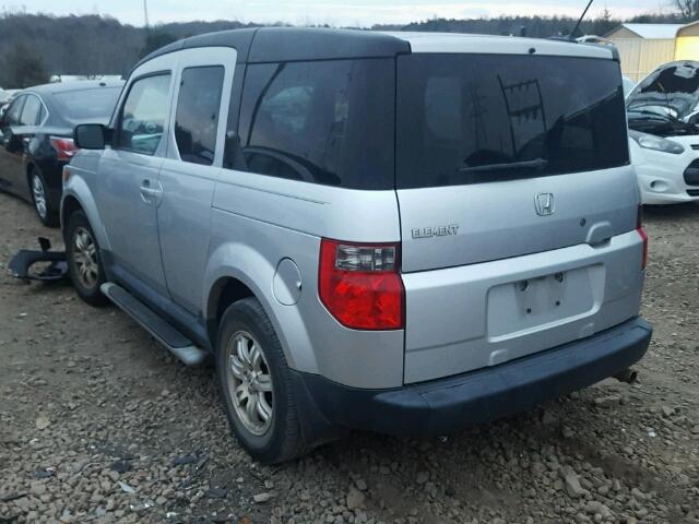 5J6YH17796L005090 - 2006 HONDA ELEMENT EX SILVER photo 3