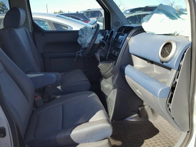 5J6YH17796L005090 - 2006 HONDA ELEMENT EX SILVER photo 5