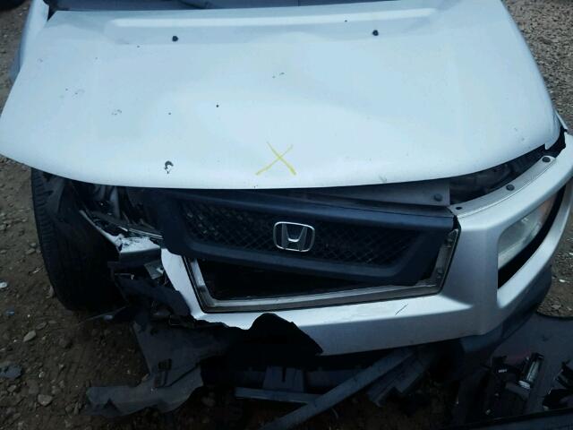 5J6YH17796L005090 - 2006 HONDA ELEMENT EX SILVER photo 7