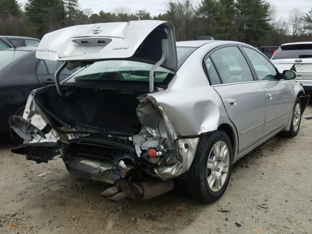 1N4AL11D56C183556 - 2006 NISSAN ALTIMA S SILVER photo 4