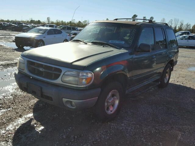 1FMZU63E7YZB12688 - 2000 FORD EXPLORER X GREEN photo 2