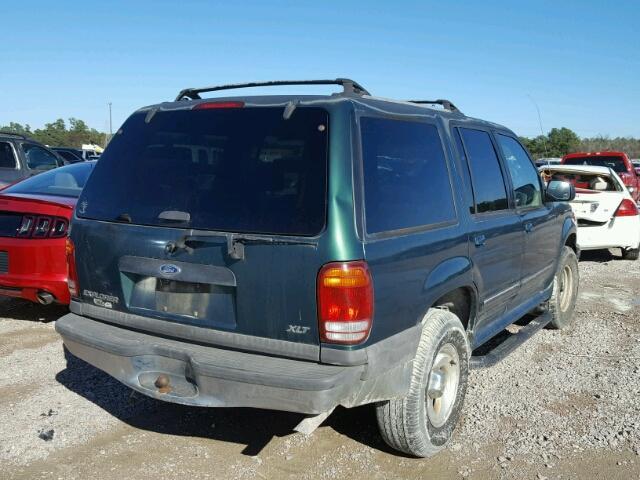 1FMZU63E7YZB12688 - 2000 FORD EXPLORER X GREEN photo 4