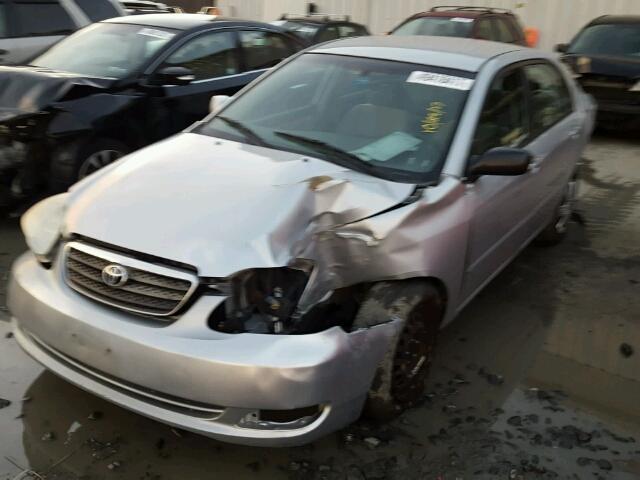 2T1BR32E76C611327 - 2006 TOYOTA COROLLA CE SILVER photo 2