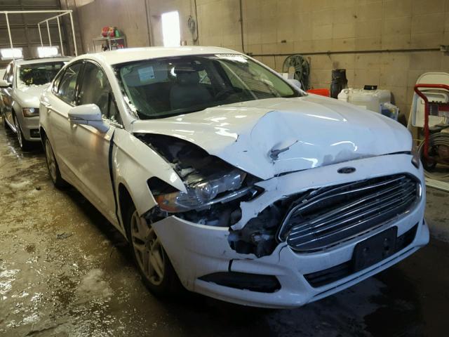 3FA6P0HRXDR149892 - 2013 FORD FUSION SE WHITE photo 1