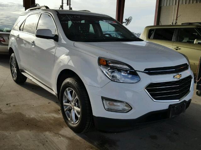 2GNALCEK9G1106640 - 2016 CHEVROLET EQUINOX LT WHITE photo 1