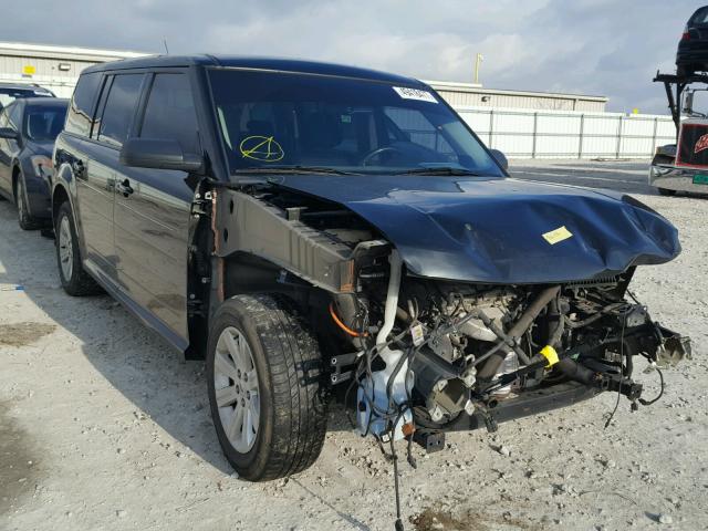 2FMGK5BC3ABA90978 - 2010 FORD FLEX SE BLACK photo 1