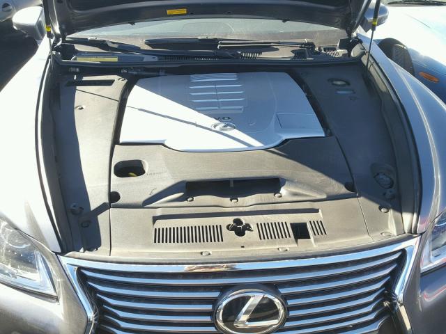 JTHBL5EF6E5129900 - 2014 LEXUS LS 460 GRAY photo 7