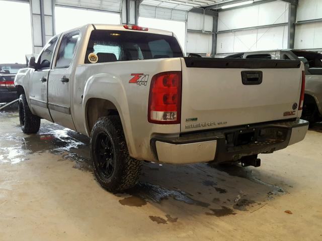 3GTRKVE32AG112832 - 2010 GMC SIERRA K15 GRAY photo 3