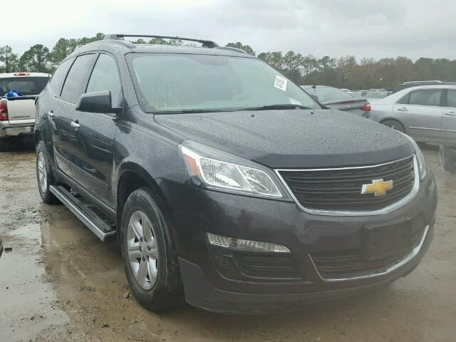 1GNKRFED7EJ361375 - 2014 CHEVROLET TRAVERSE L CHARCOAL photo 1